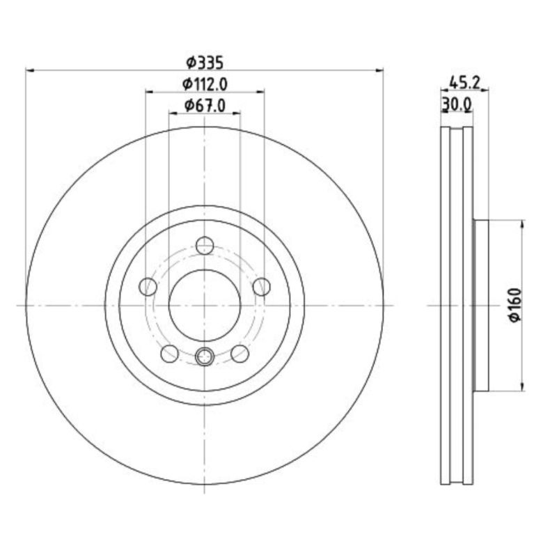 BBD6195S Brake Disc - Image 2